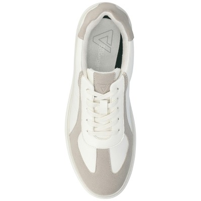 Vance Co. Vance Berlin Lace-up Low Top Court Sneaker, White 13 — фото 4