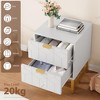 Whizmax Modern Dresser w/ Metal Legs & Wide Drawers - Large Storage Chest for Bedroom, Living Room - 4 of 4