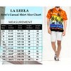 LA LEELA Men's Halloween Costumes Hawaiian Short Sleeve Button Down Shirt Mens Shirt Casual Vacation Summer Caribbean Shirts for Men - 4 of 4
