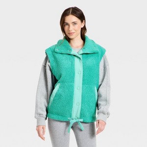 Women's High Pile Vest - JoyLab™ - 1 of 3
