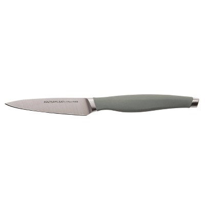 Gray 3-Piece Stainless Steel Chef Knife Set with Sheaths