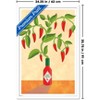 Trends International Reinders: Food - Chili Tree Framed Wall Poster Prints - 3 of 4
