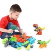 MOVSSOU Dinosaur Toys Take Apart Stem Building Construction - 4 of 4
