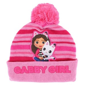 Textiel Trade Girl's One Size Fits Most Gabby's Dollhouse Winter Beanie - 1 of 2