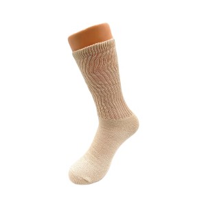 Long Cotton Crew Socks for Women – 3 Pairs, Cushioned Sole, Breathable & Comfortable Mid-Calf Socks, Size 9-11 - 1 of 1