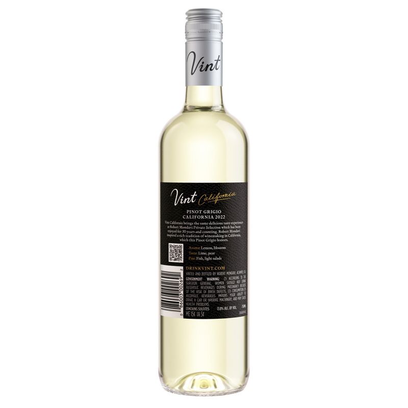 Vint Pinot Grigio White Wine - 750ml Bottle, 3 of 17