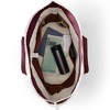 Lands' End Zip Top Long Handle Canvas Tote Bag - 2 of 4