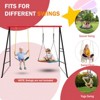 KTMBDW Swing Stand Frame,Swing Set Frame for Both Kids and Adults,500 Lbs Heavy-Duty Metal A-Frame Backyard Swing for Indoor Outdoor(Frame Only) - 3 of 4