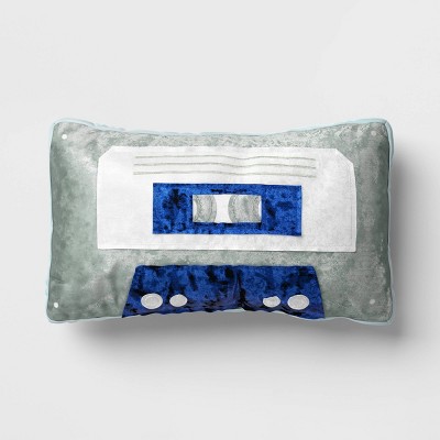 Cassette Mindful Throw Pillow Mint - Room Essentials™