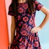 Mightly Girls Fair Trade Organic Cotton Short Sleeve Drop Waist Dress - 2 of 4
