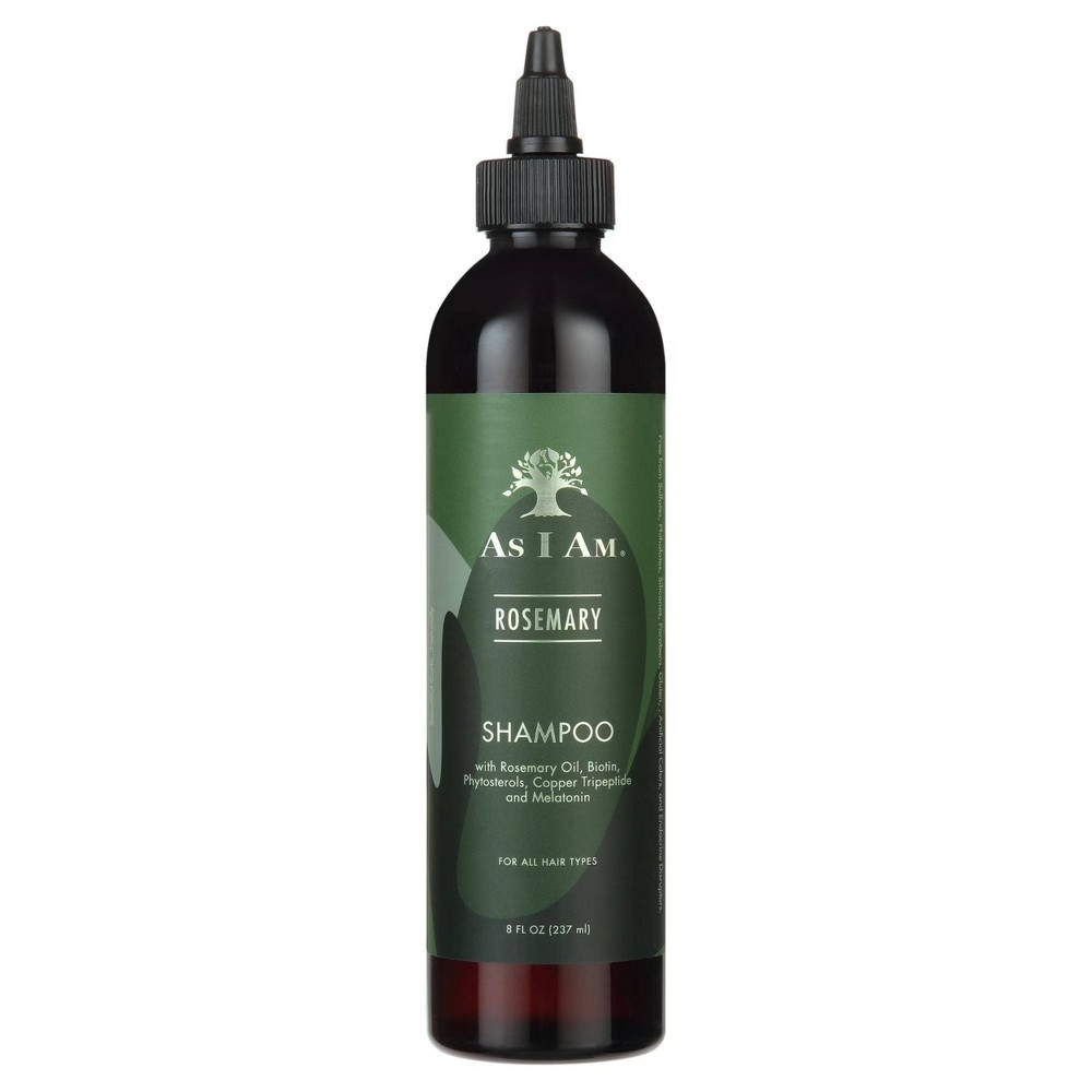 Photos - Hair Product As I Am Rosemary Shampoo - 8 fl oz: Textured, All Hair Types, Liquid, Hair Shampoos