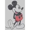 Men's Mickey & Friends Distressed Mickey Mouse Pose Sweatshirt - 2 of 4