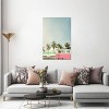 Surf Bus Pink by Design Fabrikken Unframed Wall Canvas - iCanvas - 2 of 3