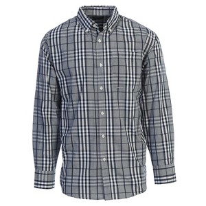 Gioberti Men's Long Sleeve Plaid Shirt - 1 of 1