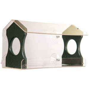 JCS Wildlife Diner 13 Window Bird Feeder - Holds 4 Cups - 1 of 2