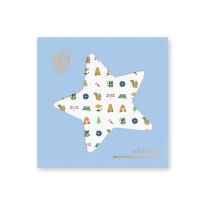 Daydream Society - Camp Explorer Nail Stickers - Pack of 1 Sheet of 100 Nail Stickers