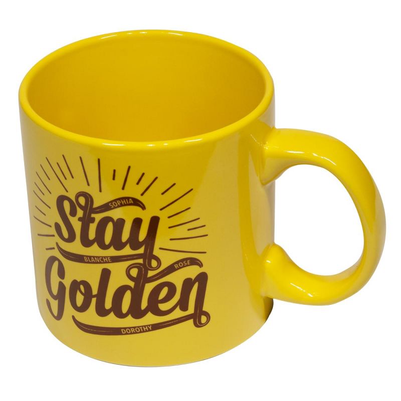 Just Funky Golden Girls "Stay Golden" 20oz Coffee Mug, 3 of 7