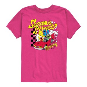 Boys' - Sesame Street - SS Racing Short Sleeve Graphic T-Shirt - 1 of 3