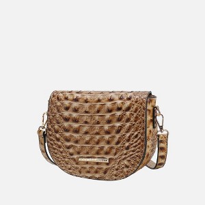 MKF Collection Amalia Crossbody Bag Croc-Embossed Vegan Leather Shoulder Bag Handbag by Mia K - 1 of 4