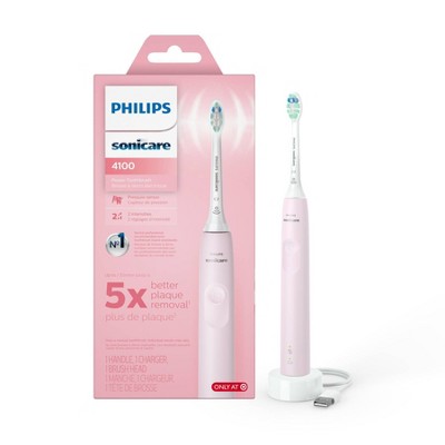 Pink sonicare deals toothbrush