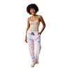 Cinnamoroll Sweet Treats Women's Cradle Pink Plush Sleep Pajama Pants - 2 of 4