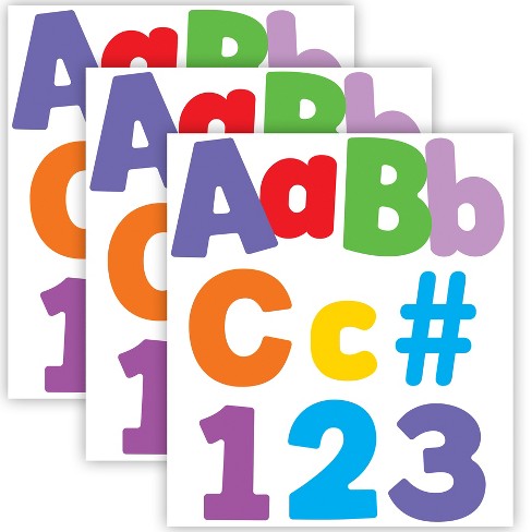 Carson Dellosa 219-Piece 4 Rainbow Bulletin Board Letters for Classroom, Alphabet  Letters, Numbers, Punctuation & Symbols, Cutout Letters for Bulletin Board,  White Board, and Rainbow Classroom Decor - Yahoo Shopping