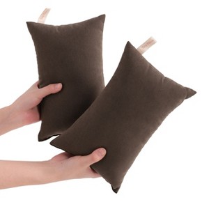 2 Pack Microfiber Toddler Pillows, Soft Down Alternative Travel Pillows - NTBAY - 1 of 4
