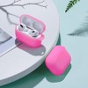 BONGEEK AirPods Pro Case Cover,Soft Silicone Protective Case Cover Skin for Apple AirPod Pro Charging Case Keychain Front LED Visible,Nightglow Purple - 2 of 4