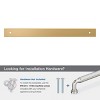 Amerock Ladera Backplate for Paneled Appliances and Large Cabinet Doors - 4 of 4