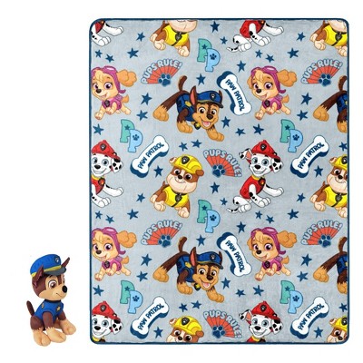 PAW Patrol Character Pillow and Throw Set