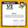 NHL Pittsburgh Penguins 2025 Box Calendar - 4 of 4
