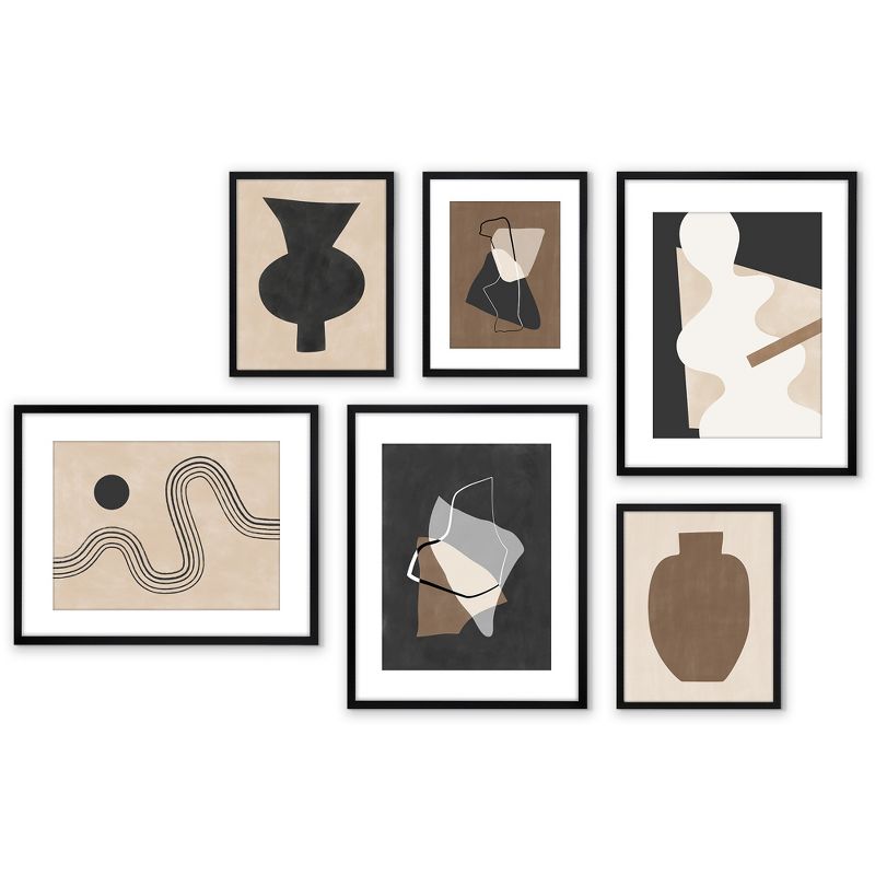 Americanflat - Neutral Tones Minimalist Abstract by The Print Republic - Abstract Modern Wall Art, 3 of 8