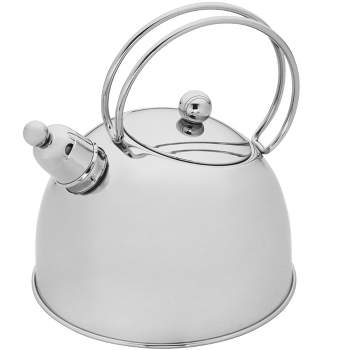 Big 6.3-liter 7-quart Stainless Steel Whistling Tea Kettle Pot