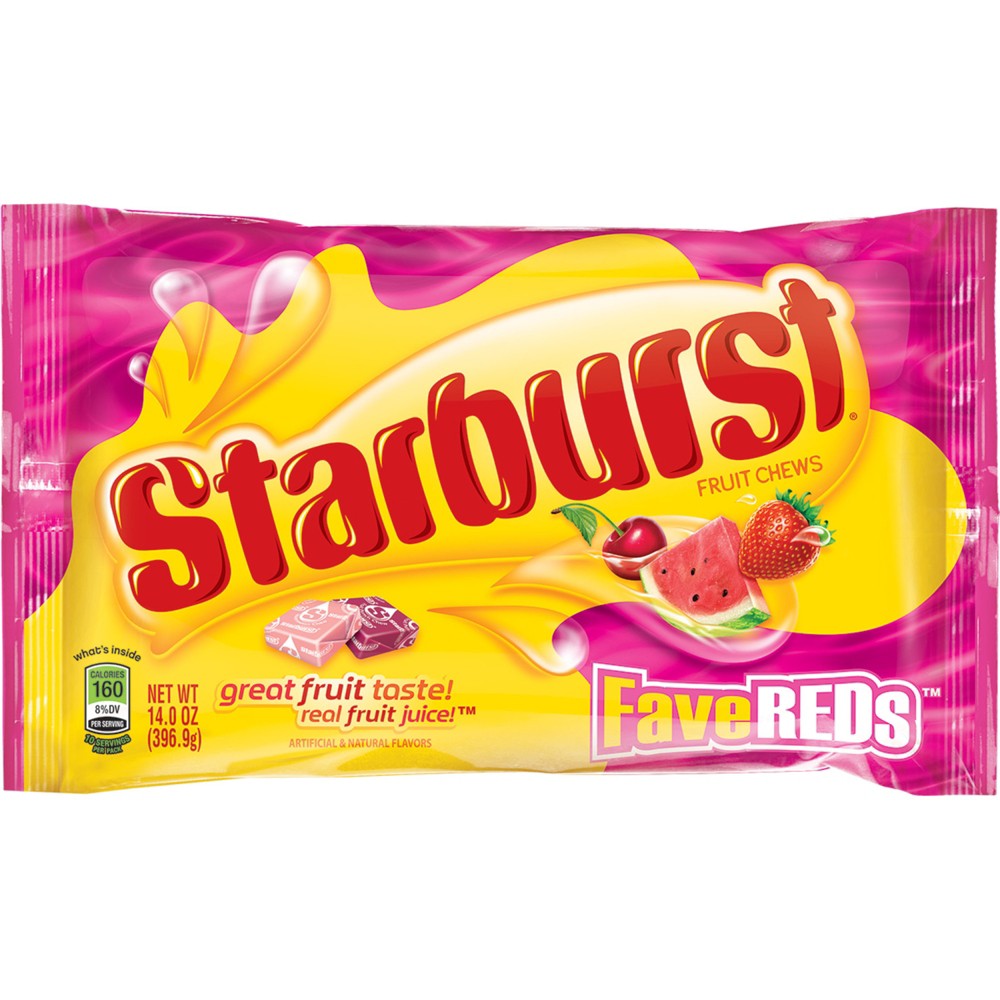 UPC 040000329688 - Starburst Fave Reds, 14-Ounce Bags (Pack of 6 ...