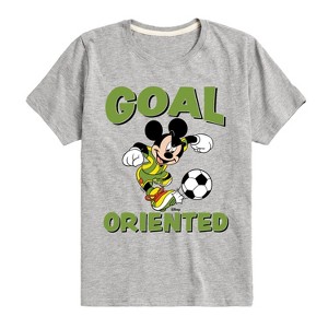 Boys' - Disney - Mickey Soccer Goal Short Sleeve Graphic T-Shirt - 1 of 4