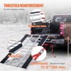 VEVOR Tri-Fold Loading Ramp, 85 x 54 in, Non-Slip Aluminum Trailer Ramp with Compact Design, Easy Storage, 1500 Lbs Weight Capacity, Silver - 3 of 4