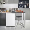 Upright Freezer 3.0 Cu.ft, Compact Mini Freezer with Reversible Single Door, Temperature Control, Removable Shelves for Dorms Home Office - 4 of 4