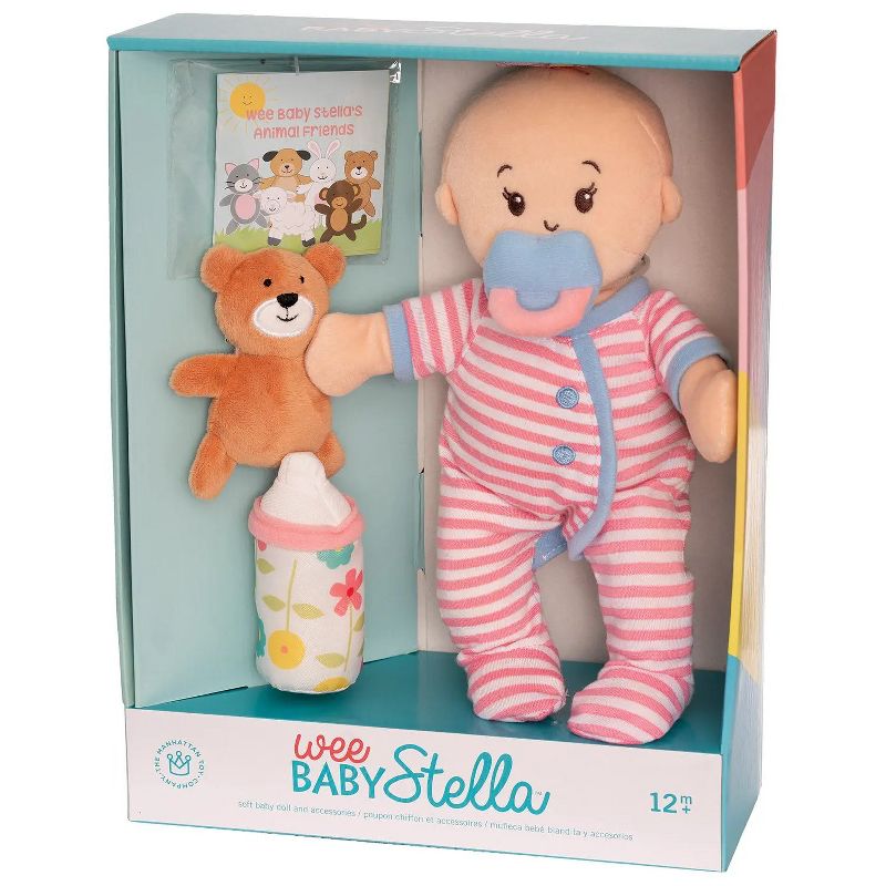 Manhattan Toy Wee Baby Stella Sleepy Time Scents 12" Soft Baby Doll Set, 5 of 10