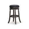 NicBex 30" Fabric/Leather Swivel Bar Stools,Counter Height Bar Stools with Padded Seat,360° Rotating Barstools for Kitchen Island & Home Bar - 2 of 4