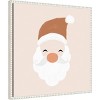 Amanti Art 22"x22" Santa by Orara Studio Framed Canvas Wall Art Print - 2 of 4