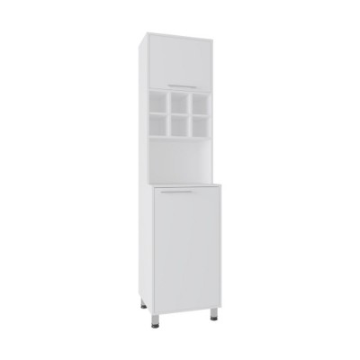 LunaLulinlk 80" Tall Double Cabinet Kitchen Pantry, Storage Cabinets
