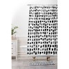 Summer Sun Home Art Dots Memory Foam Bath Rug White - Deny Designs - image 2 of 3