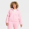 Women's High Pile Fleece 1/2 Zip Pullover Jacket - All In Motion™ - 4 of 4