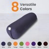 Sol Living Yoga Bolster Pillow with Removable Cover Rectangle - 4 of 4