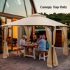 10' x 12' Patio Gazebo Replacement Top Cover 2-Tier Canopy CPAI-84 Outdoor - image 2 of 4