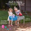 ECR4Kids 2-Station Sand and Water Adjustable Play Table, 1 - 3 of 4