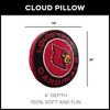 15" NCAA Louisville Cardinals Cloud Pillow: Sports Team Logo Plush - 4 of 4
