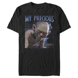 Men's Lord of the Rings Fellowship of the Ring Gollum My Precious T-Shirt - 1 of 4