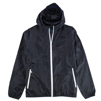 Perry Ellis Mens Hooded Bomber Jacket