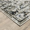 Oriental Weavers Gemini 1003E Charcoal/ Grey Indoor Area Rug - 2'3" x 7'6" - 2 of 4